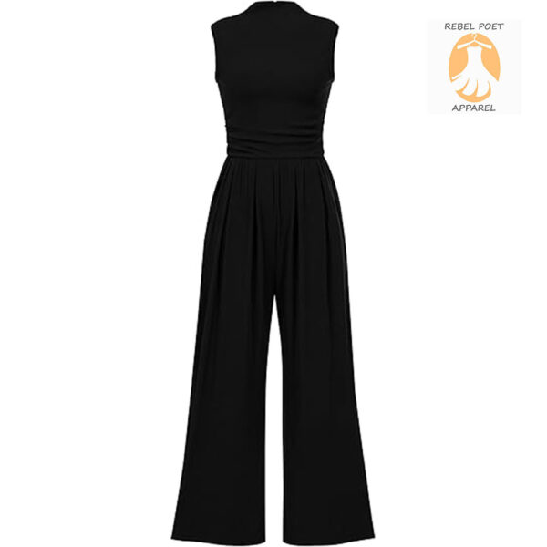 Women's Sleeveless Summer Jumpsuit